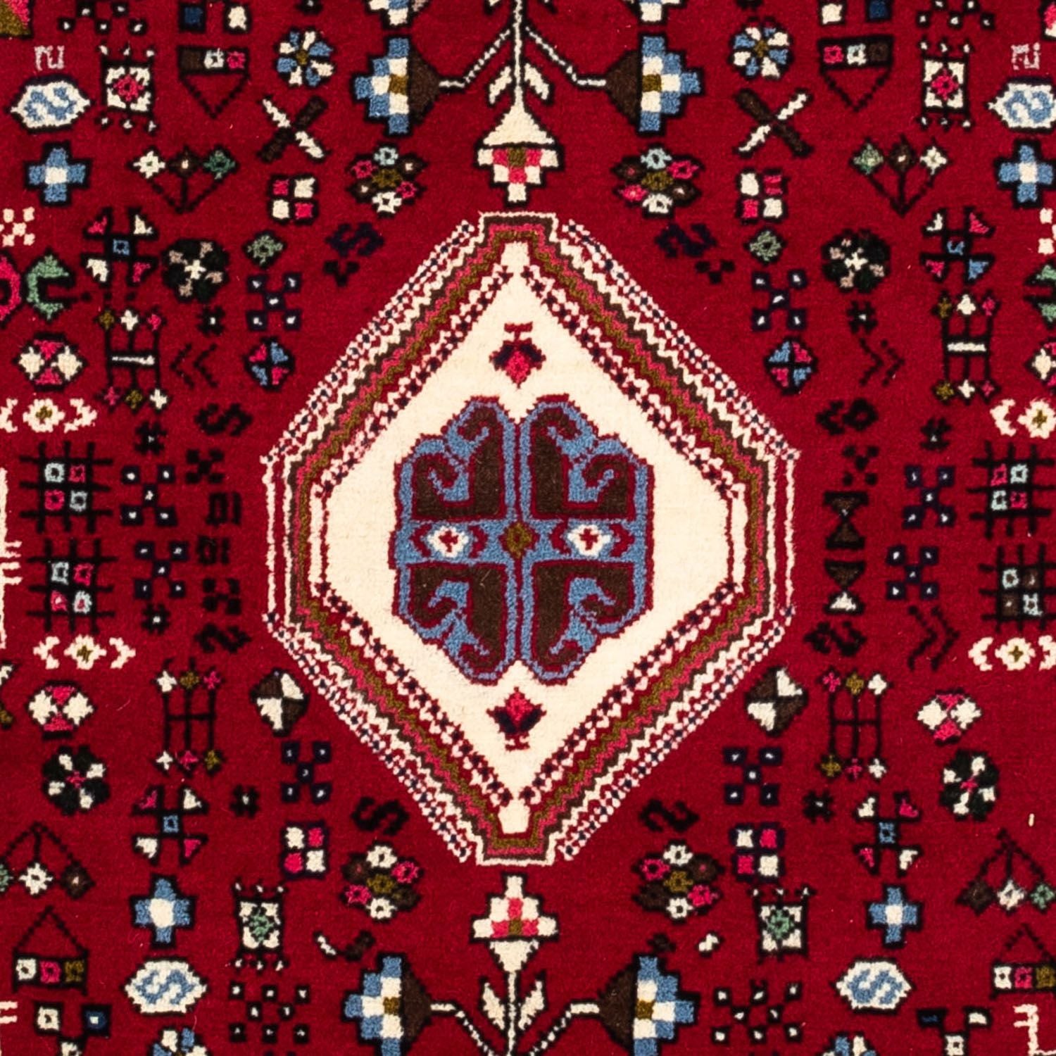 Tappeto Persero - Nomade - 150 x 98 cm - rosso scuro