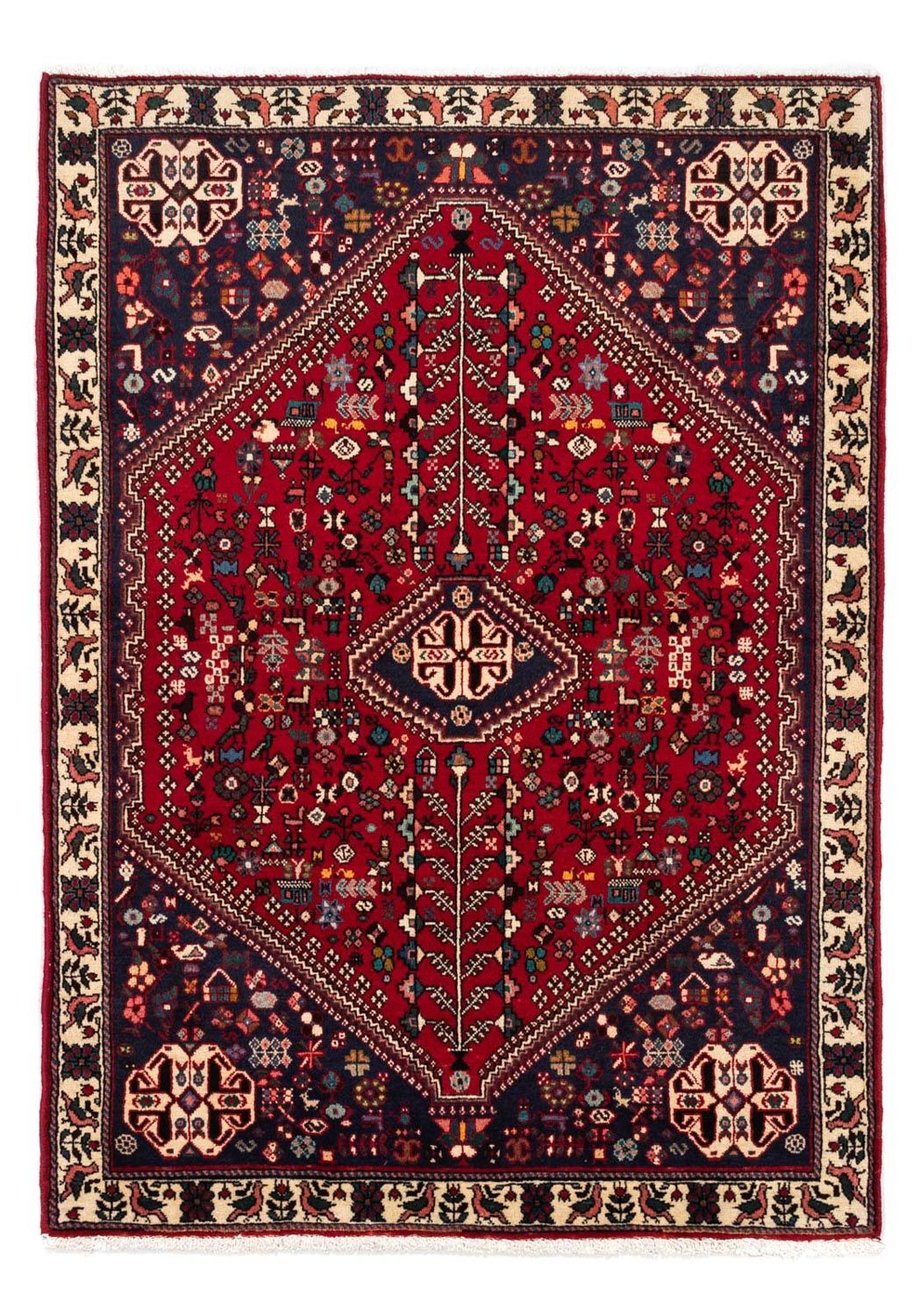 Tappeto Persero - Nomade - 154 x 107 cm - rosso scuro
