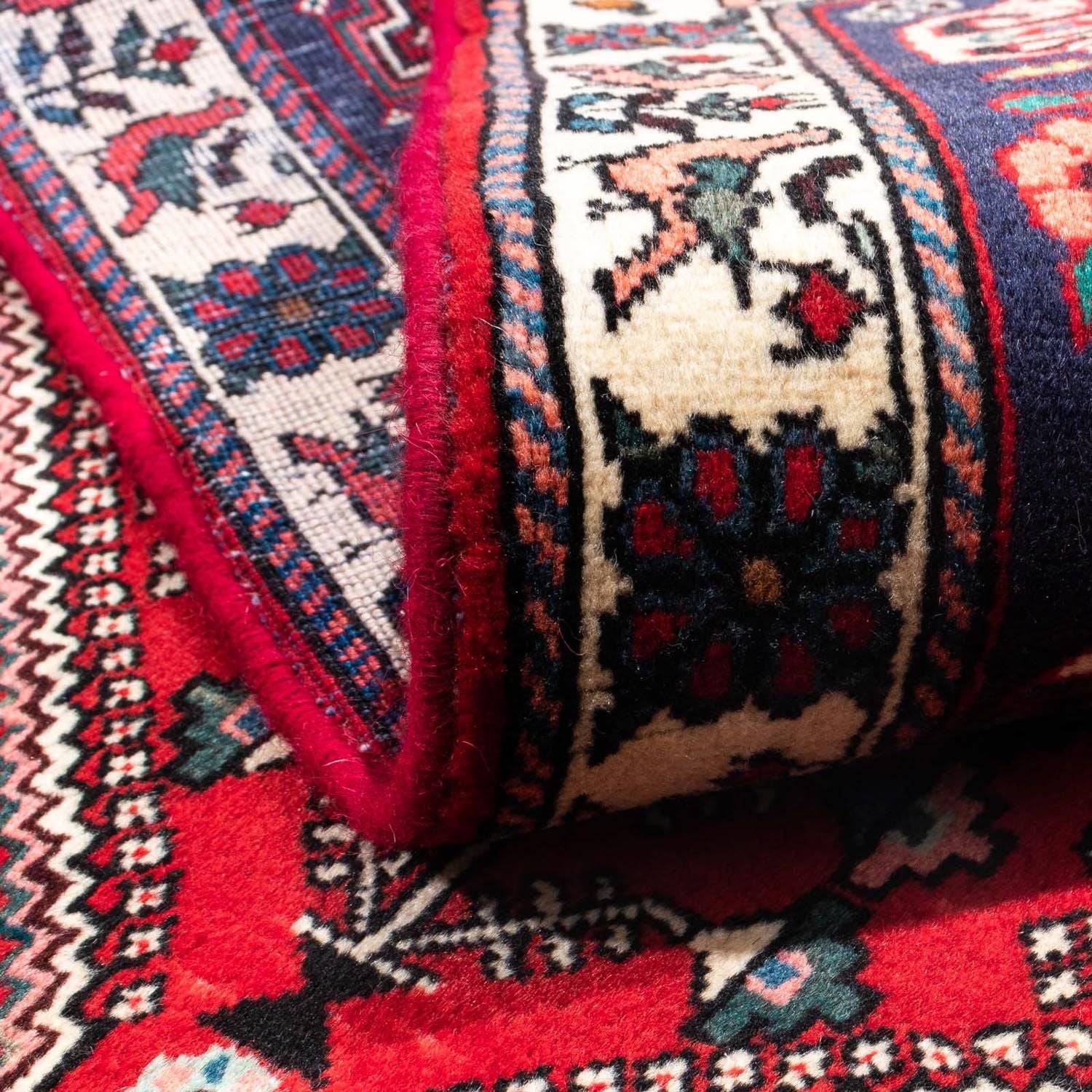 Tappeto Persero - Nomade - 154 x 107 cm - rosso scuro