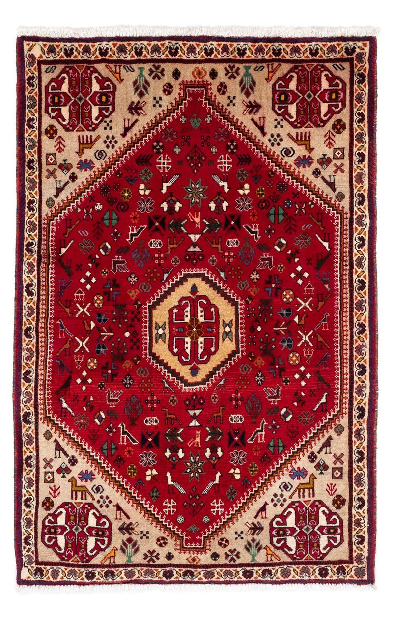 Tappeto Persero - Nomade - 161 x 103 cm - rosso scuro