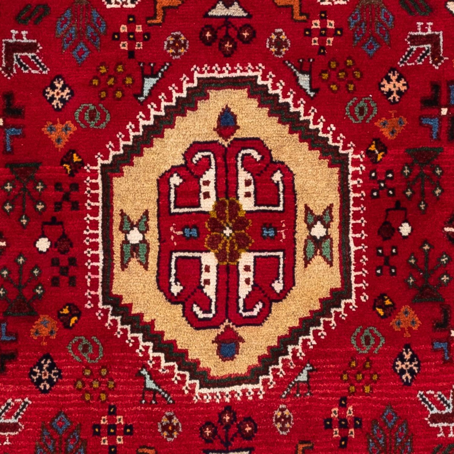 Tappeto Persero - Nomade - 161 x 103 cm - rosso scuro