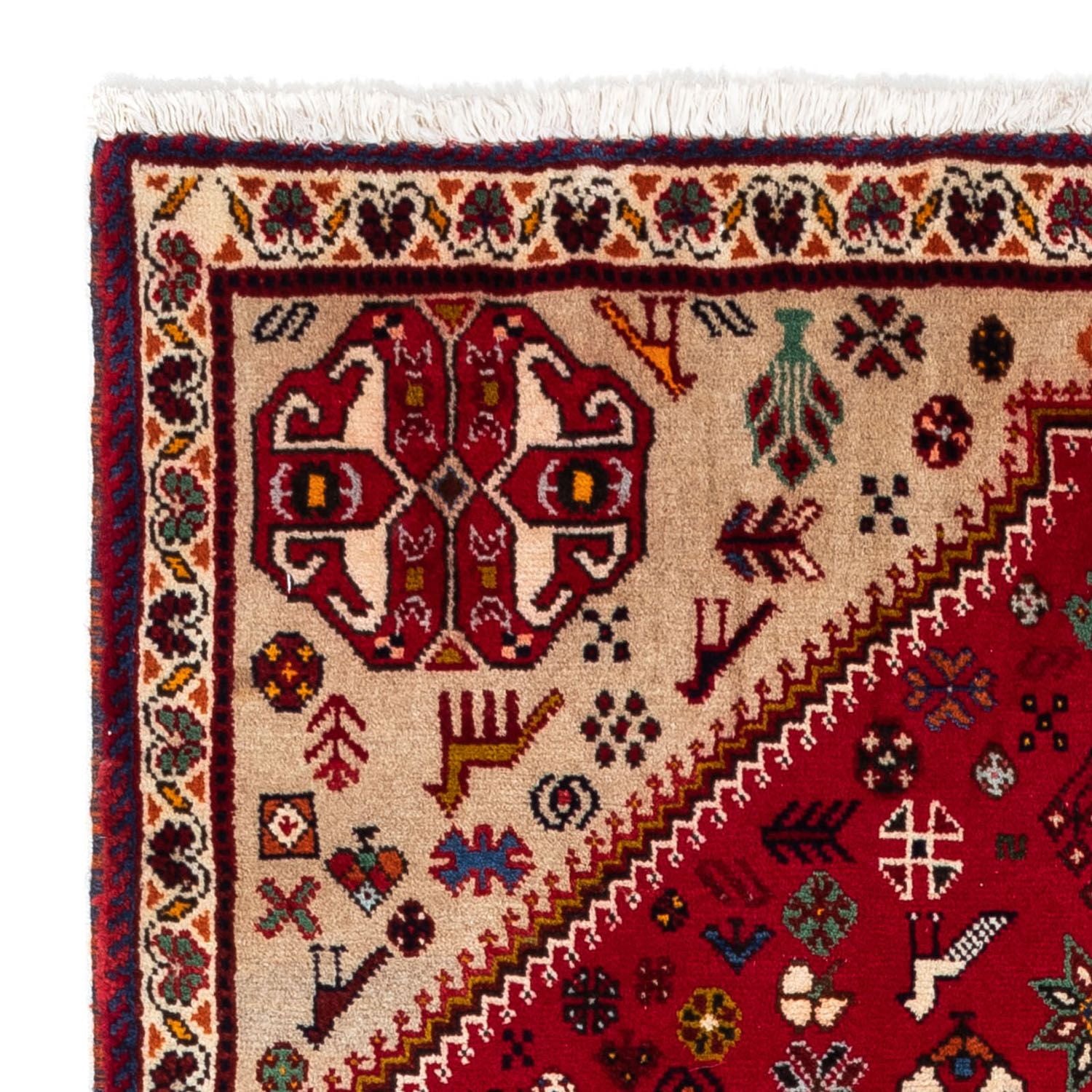 Tappeto Persero - Nomade - 161 x 103 cm - rosso scuro