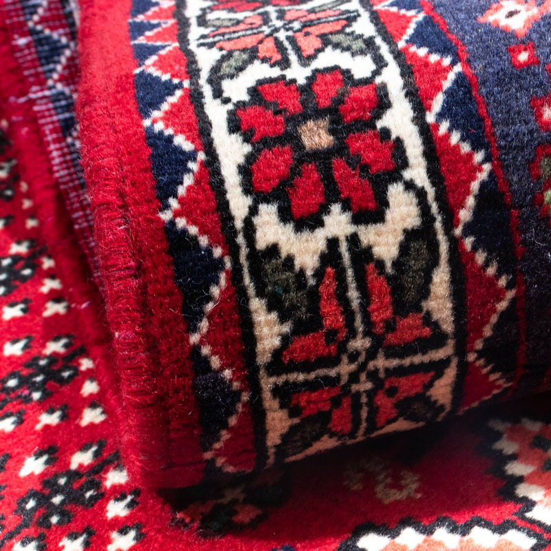 Tappeto Persero - Nomade - 144 x 100 cm - rosso scuro