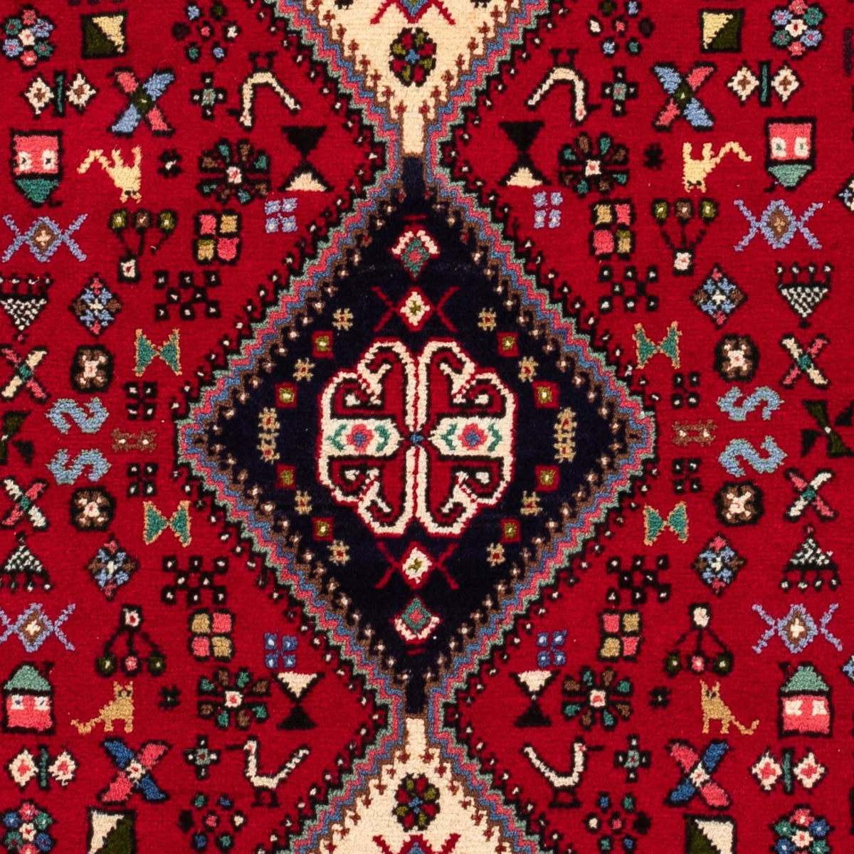 Tappeto Persero - Nomade - 148 x 98 cm - rosso scuro