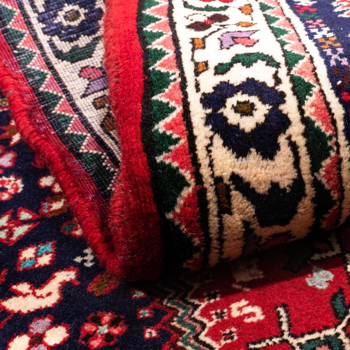 Tappeto Persero - Nomade - 148 x 108 cm - rosso scuro