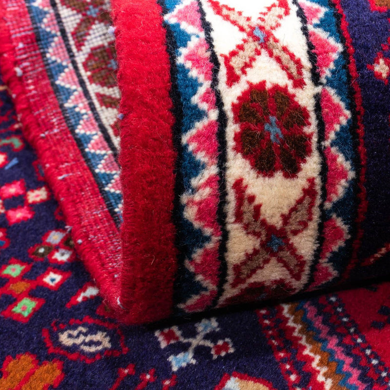 Tappeto Persero - Nomade - 150 x 103 cm - rosso scuro