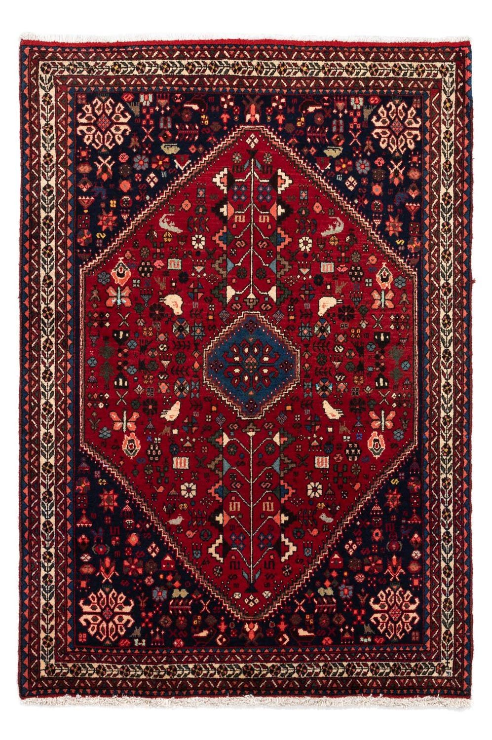 Tappeto Persero - Nomade - 145 x 100 cm - rosso scuro