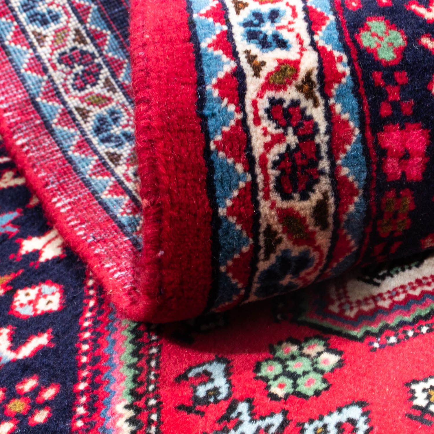 Tappeto Persero - Nomade - 143 x 97 cm - rosso scuro