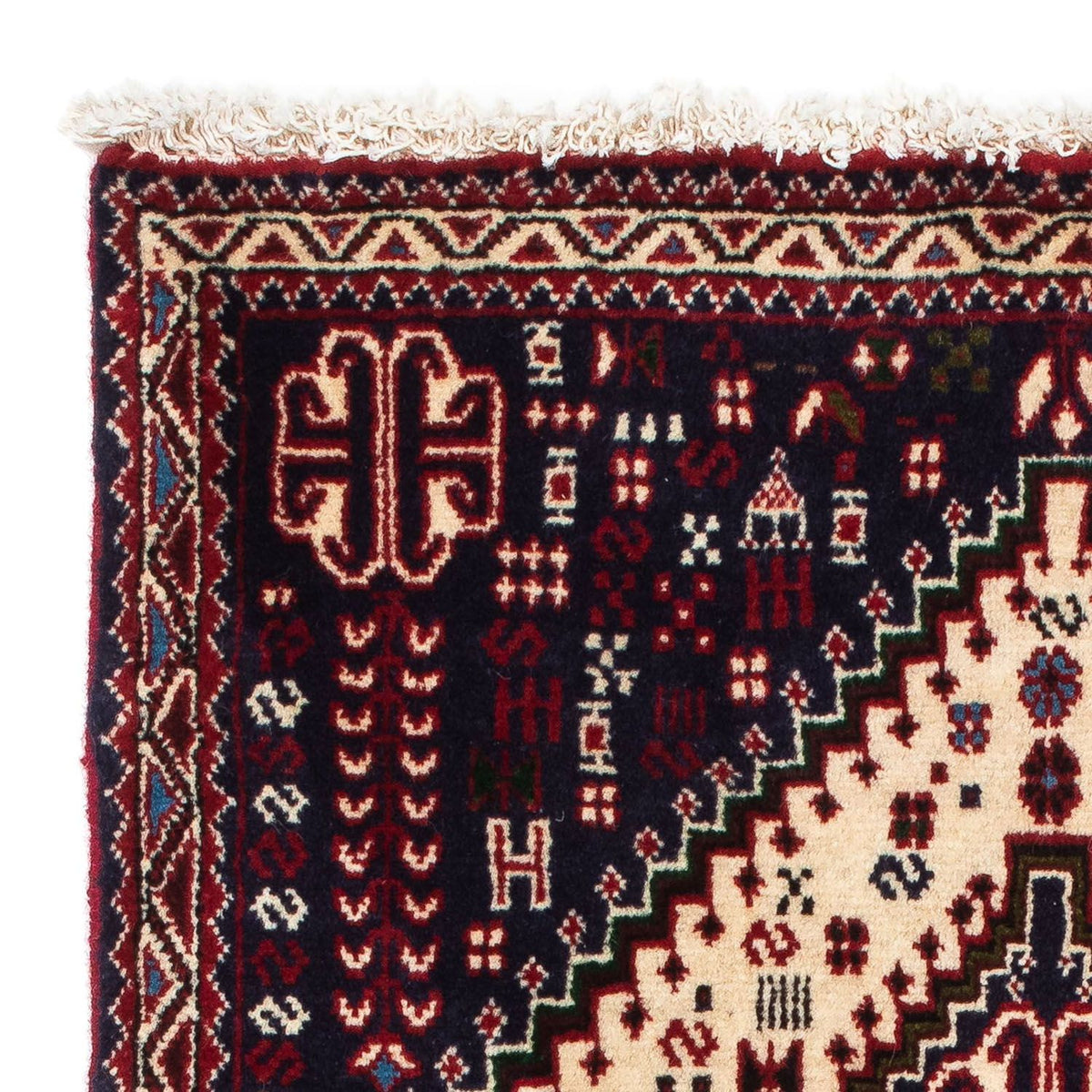 Abadeh Tappeto 77x121cm - Tappeto persiano