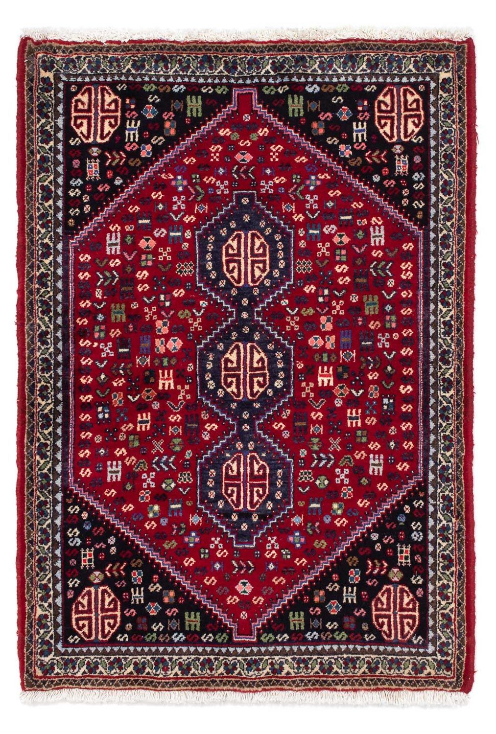 Tappeto Persero - Nomade - 118 x 80 cm - rosso scuro