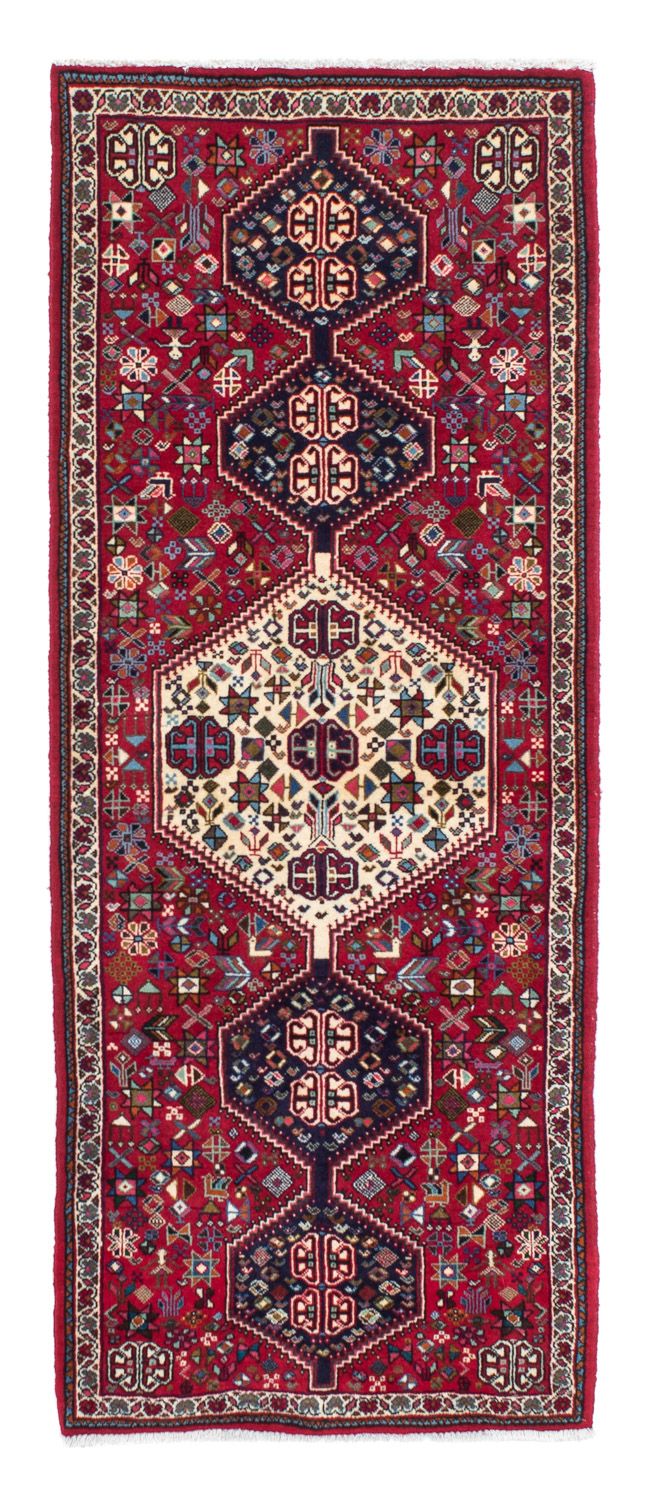 Tappeto corsia Tappeto Persero - Nomade - 195 x 78 cm - rosso scuro