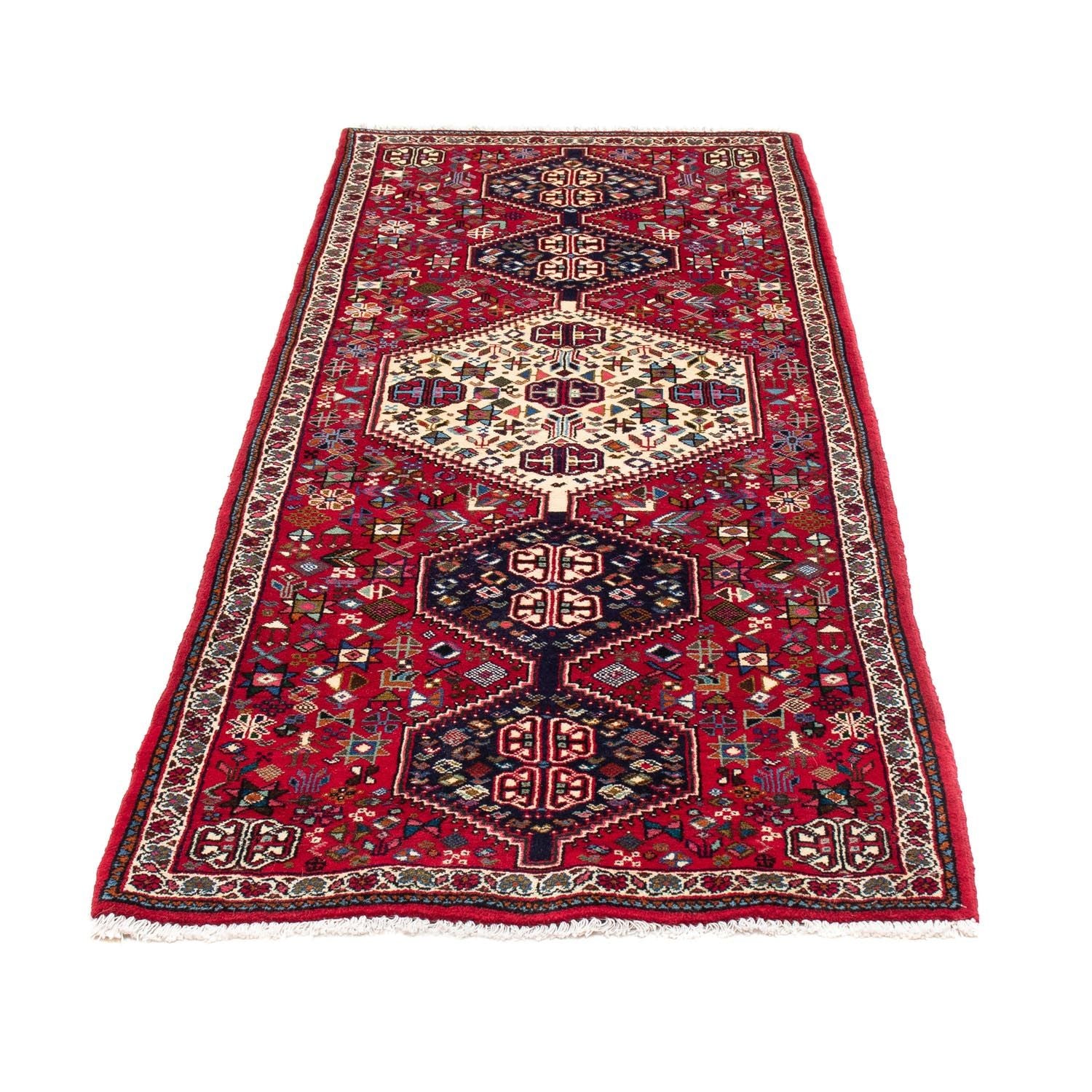 Tappeto corsia Tappeto Persero - Nomade - 195 x 78 cm - rosso scuro