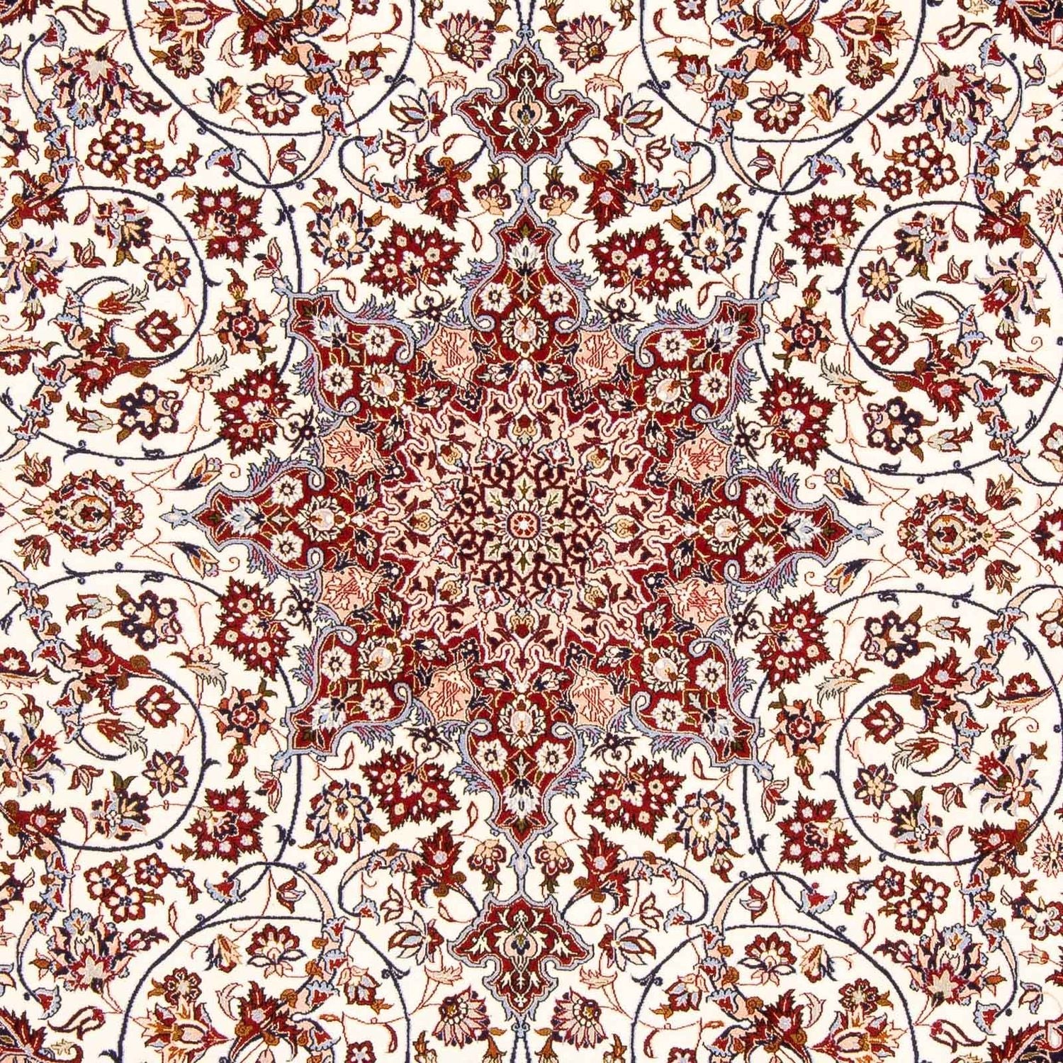 Tappeto Persero - Isfahan - Premio - 308 x 206 cm - rosso