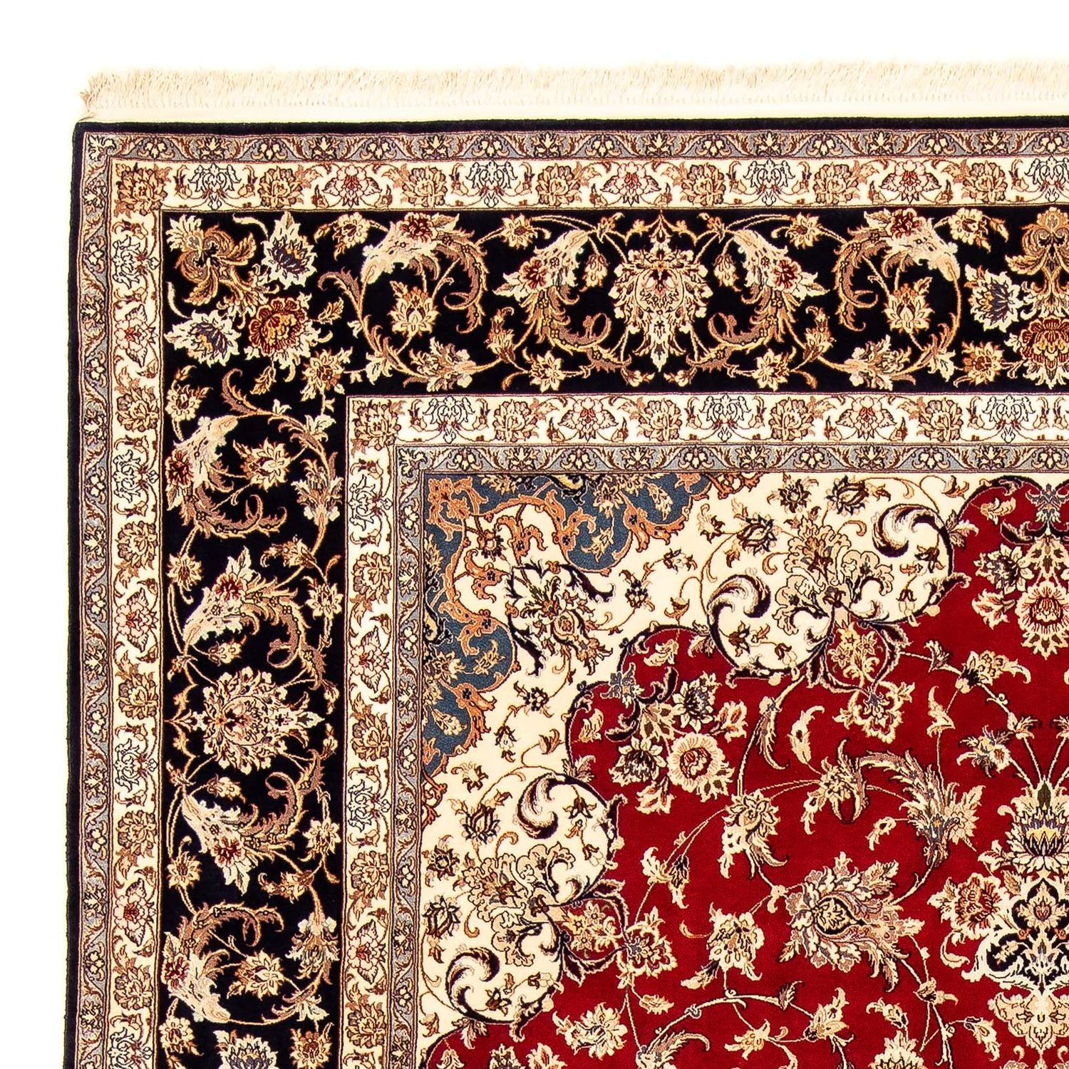 Tappeto Persero - Isfahan - Premio - 356 x 250 cm - rosso