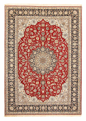 Tappeto Persero - Isfahan - Premio - 370 x 253 cm - rosso scuro