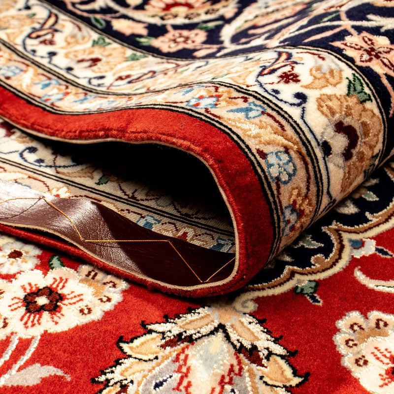 Tappeto Persero - Isfahan - Premio - 370 x 253 cm - rosso scuro