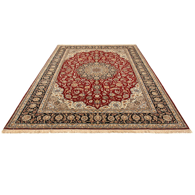Tappeto Persero - Isfahan - Premio - 370 x 253 cm - rosso scuro