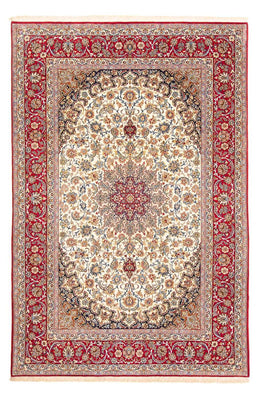 Tappeto Persero - Isfahan - Premio - 308 x 205 cm - rosso