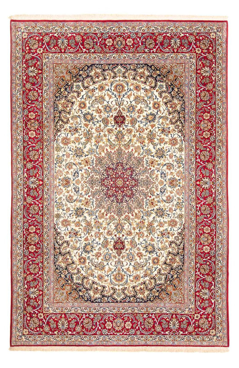 Tappeto Persero - Isfahan - Premio - 308 x 205 cm - rosso