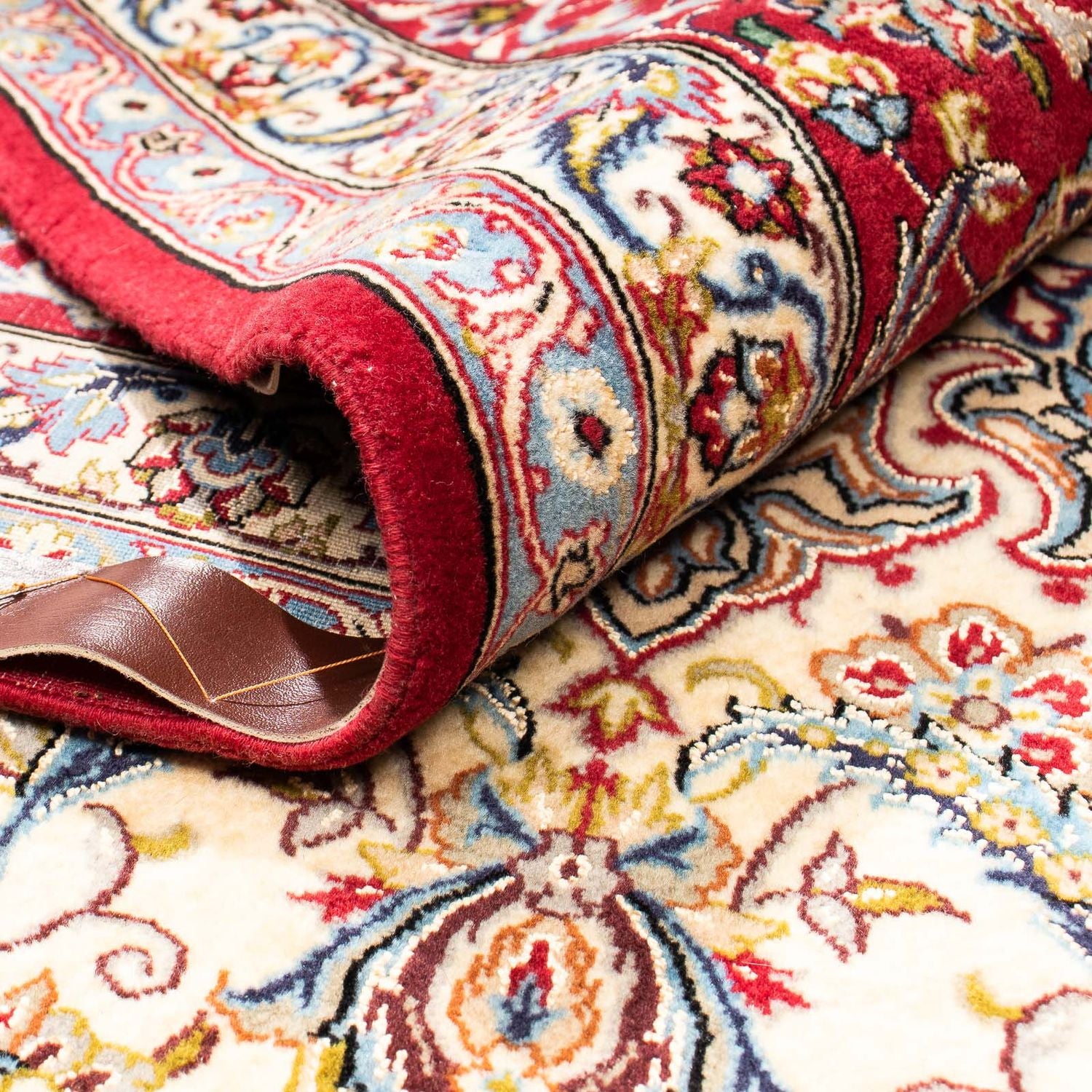 Tappeto Persero - Isfahan - Premio - 308 x 205 cm - rosso
