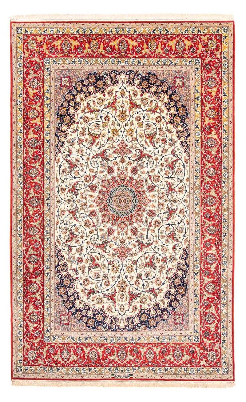 Tappeto Persero - Isfahan - Premio - 310 x 197 cm - rosso
