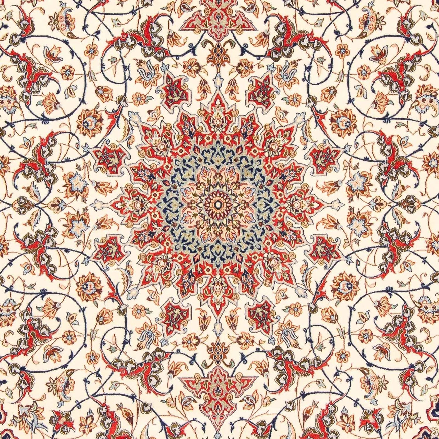 Tappeto Persero - Isfahan - Premio - 310 x 197 cm - rosso
