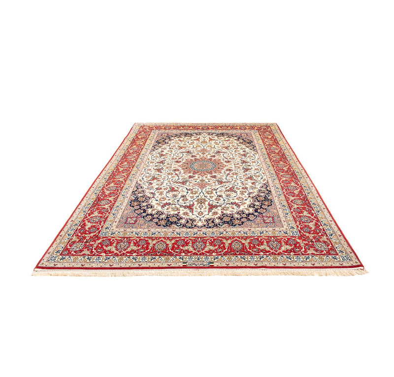Tappeto Persero - Isfahan - Premio - 310 x 197 cm - rosso