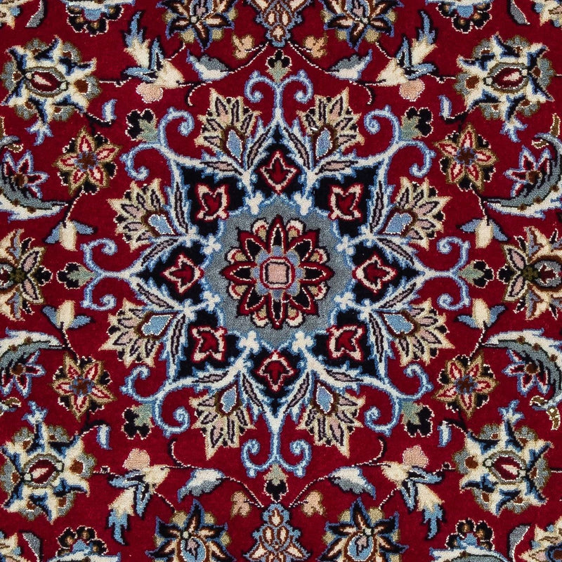 Tappeto Persero - Isfahan - Premio - 101 x 71 cm - rosso scuro