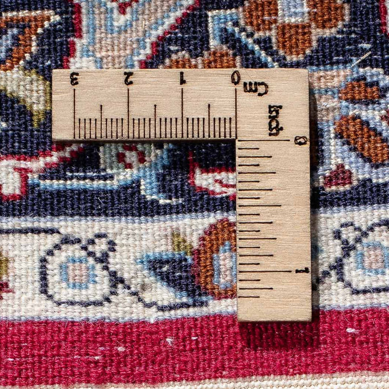 Tappeto Persero - Isfahan - Premio - 101 x 71 cm - rosso scuro