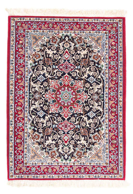 Tappeto Persero - Isfahan - Premio - 102 x 72 cm - rosso