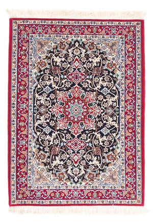 Tappeto Persero - Isfahan - Premio - 102 x 72 cm - rosso