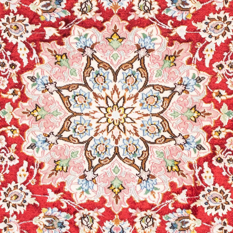 Tappeto Persero - Isfahan - Premio - 123 x 83 cm - rosso