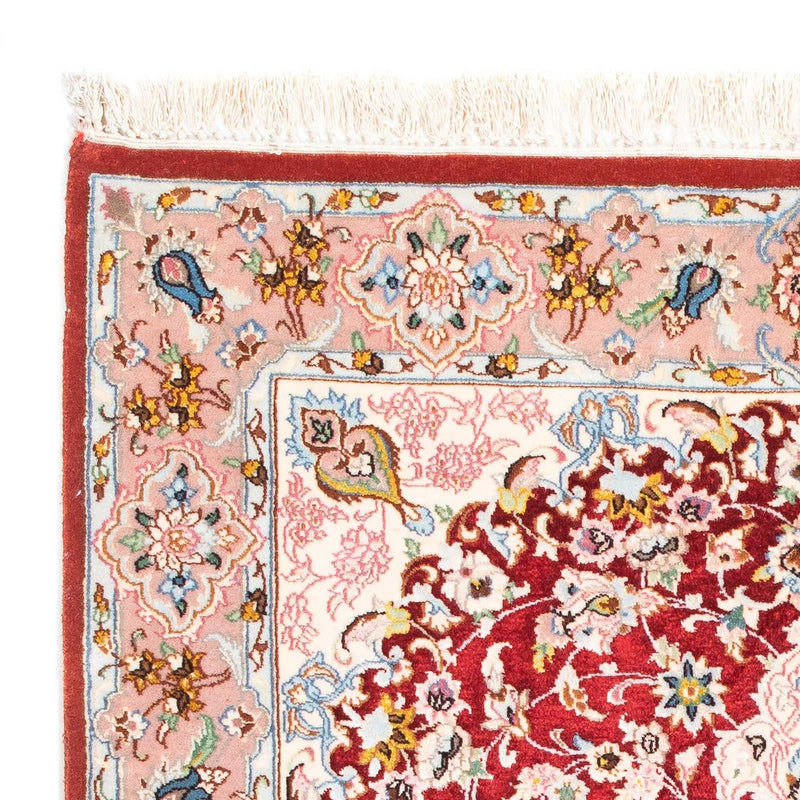 Tappeto Persero - Isfahan - Premio - 123 x 83 cm - rosso