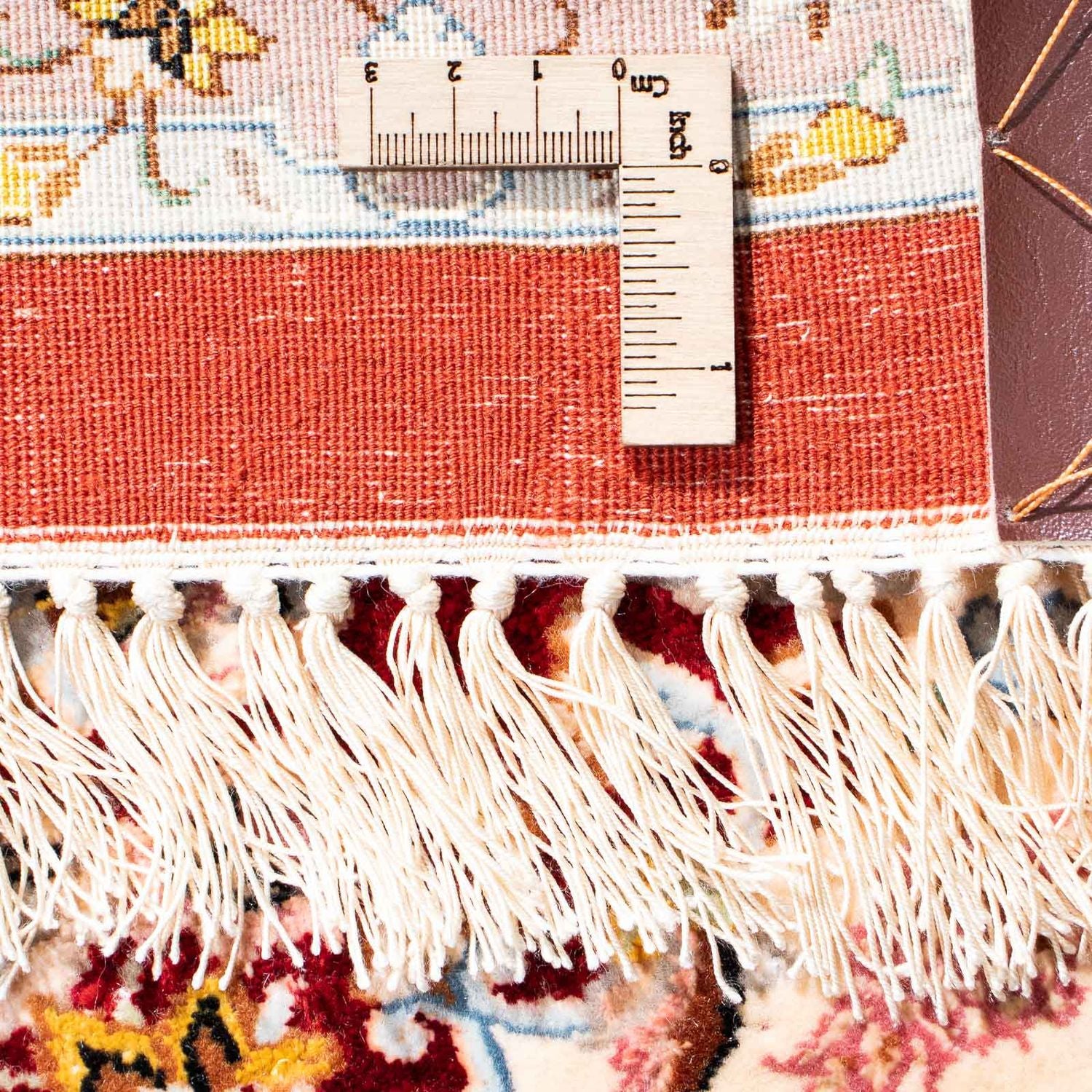 Tappeto Persero - Isfahan - Premio - 123 x 83 cm - rosso