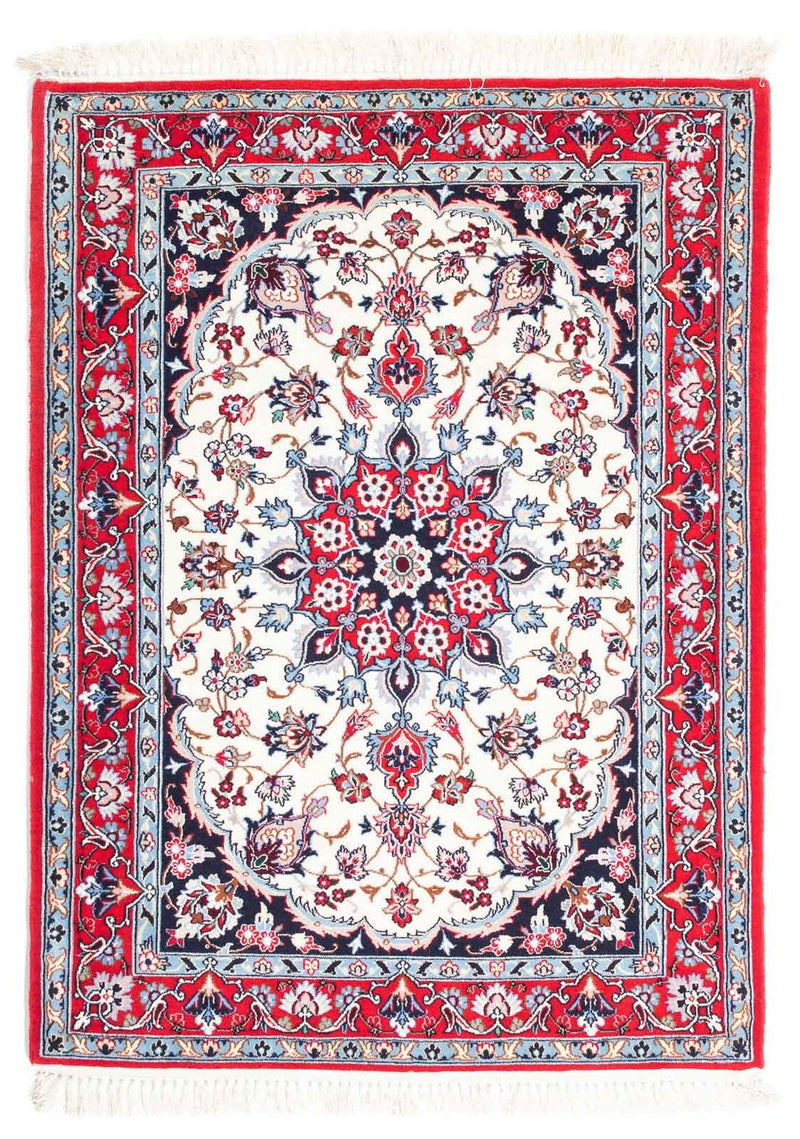 Tappeto Persero - Isfahan - Premio - 115 x 84 cm - rosso