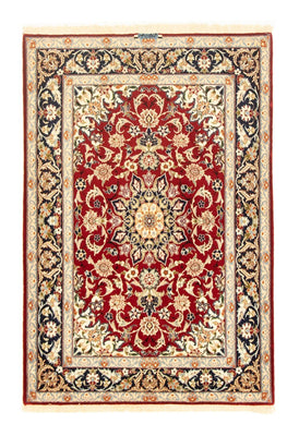 Tappeto Persero - Isfahan - Premio - 158 x 110 cm - rosso