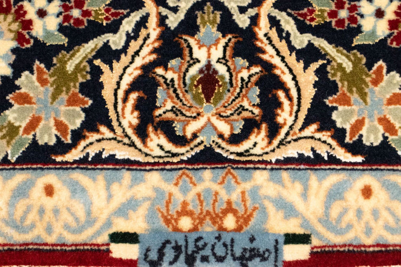 Tappeto Persero - Isfahan - Premio - 158 x 110 cm - rosso