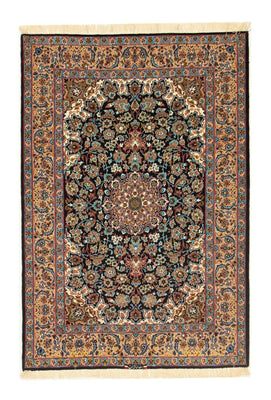 Tappeto Persero - Isfahan - Premio - 165 x 110 cm - nero