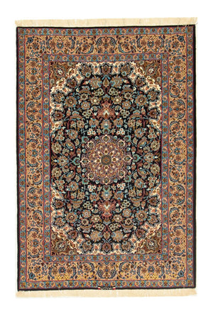 Tappeto Persero - Isfahan - Premio - 165 x 110 cm - nero