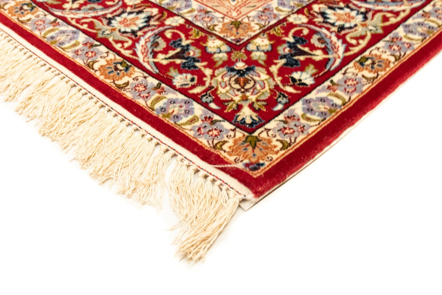 Tappeto Persero - Isfahan - Premio - 172 x 112 cm - blu chiaro
