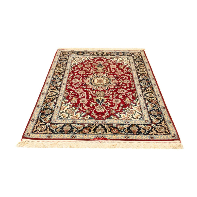 Tappeto Persero - Isfahan - Premio - 162 x 111 cm - rosso