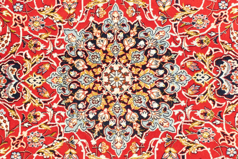 Tappeto Persero - Isfahan - Premio - 162 x 107 cm - rosso