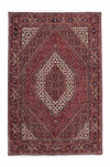 Bidjar Tappeto 136x205cm - Tappeto persiano - Rettangolo / Rosso scuro / 136 x 205 cm Rettangolo