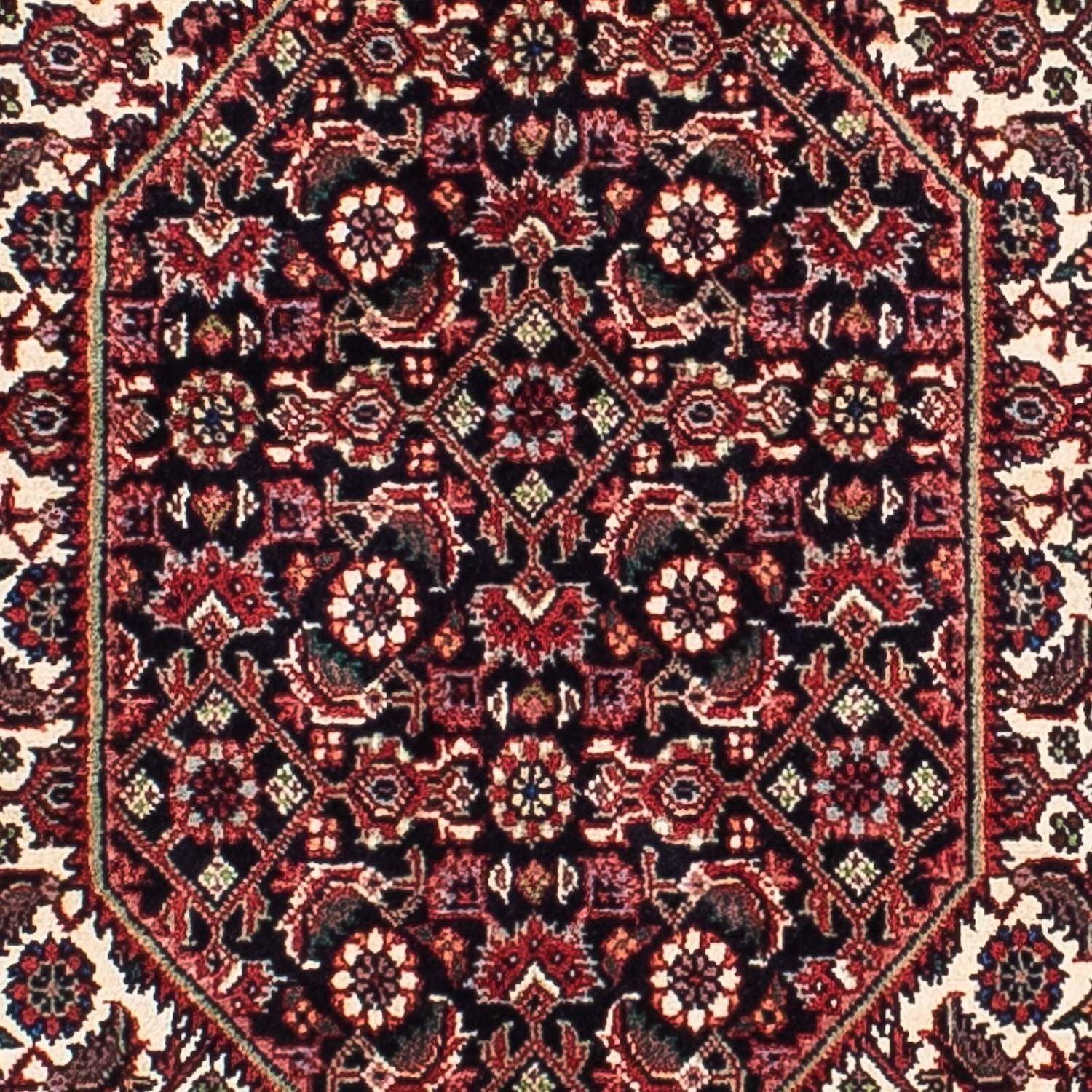 Tappeto Persero - Bidjar - 205 x 136 cm - rosso scuro