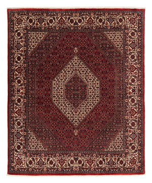 Tappeto Persero - Bidjar - 247 x 202 cm - rosso scuro