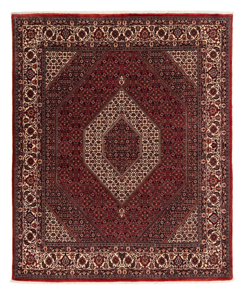 Tappeto Persero - Bidjar - 247 x 202 cm - rosso scuro