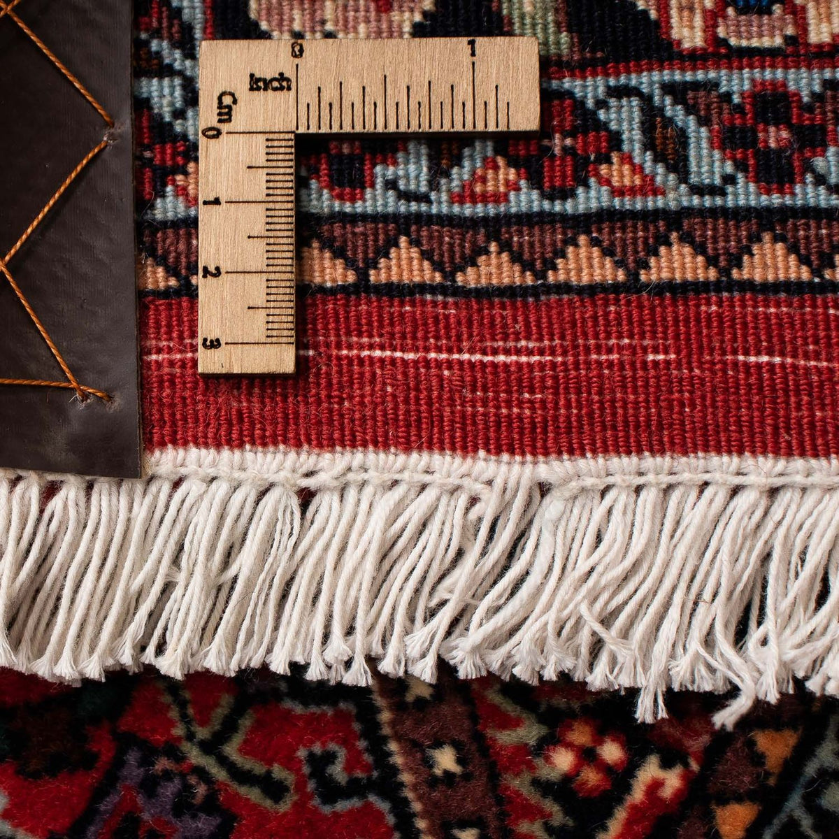 Tappeto Persero - Bidjar - 247 x 202 cm - rosso scuro