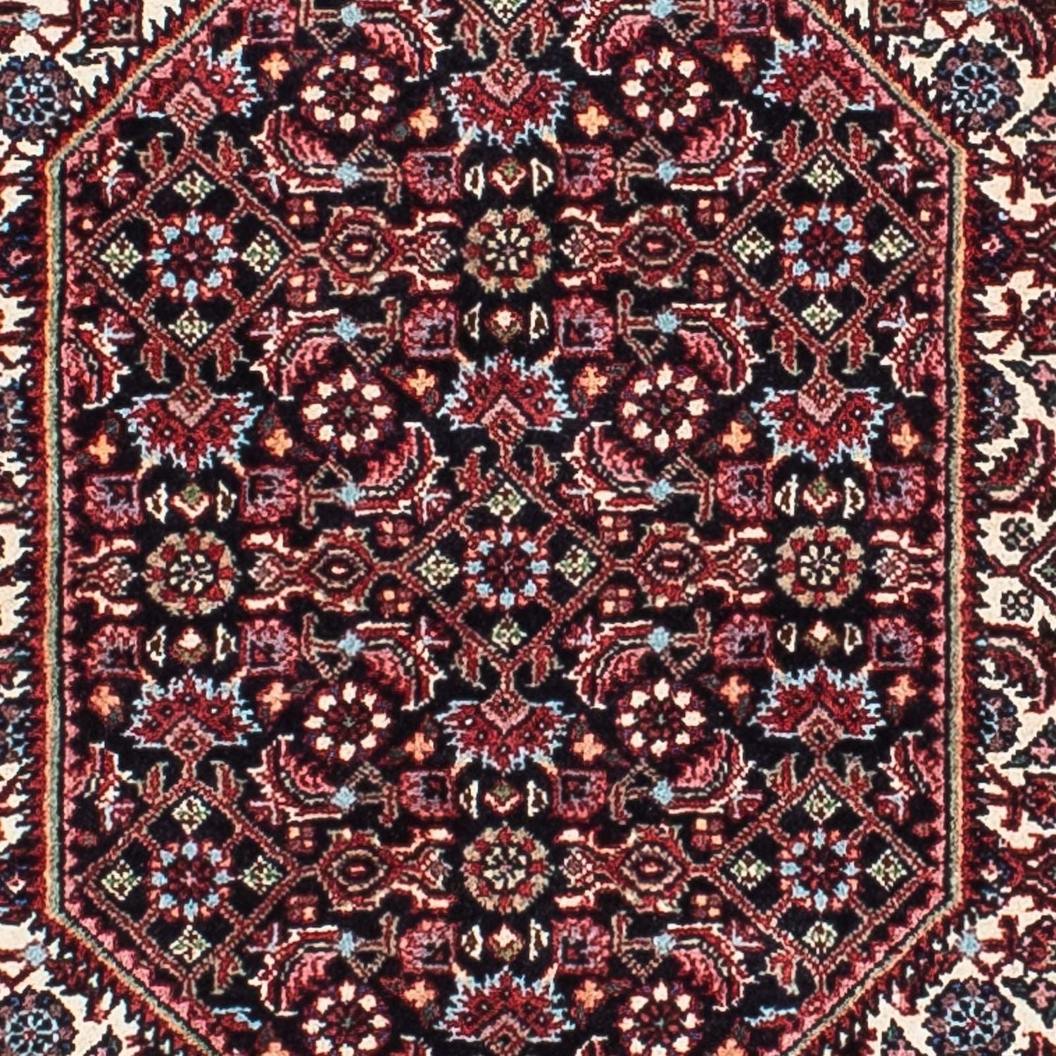 Tappeto Persero - Bidjar - 212 x 135 cm - rosso scuro