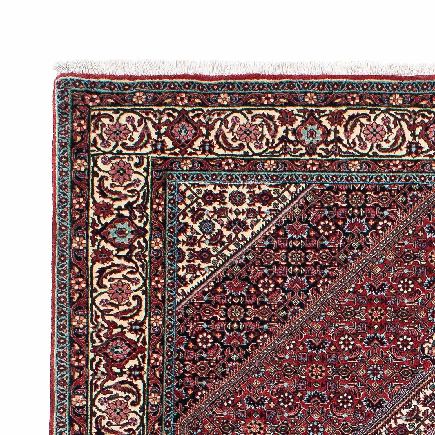 Tappeto Persero - Bidjar - 212 x 135 cm - rosso scuro