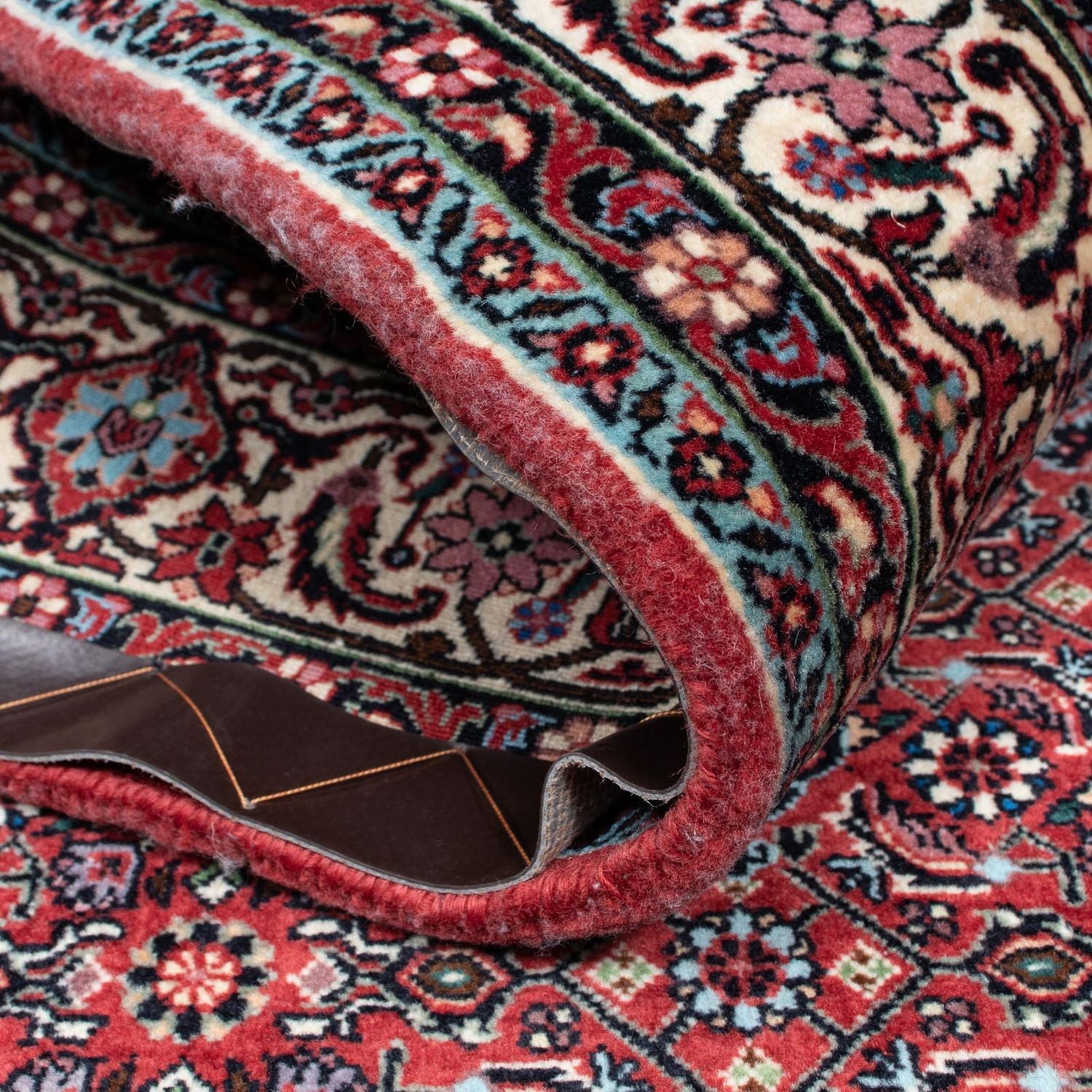 Tappeto Persero - Bidjar - 212 x 135 cm - rosso scuro